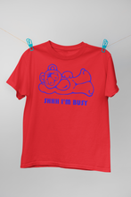 Load image into Gallery viewer, Shhh I'm Busy (Man T-shirt)