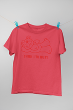 Load image into Gallery viewer, Shhh I'm Busy (Man T-shirt)