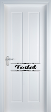 Load image into Gallery viewer, Bathroom/Toilet/Shower Room Adhesive Vinyl Door Label