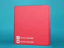 Load image into Gallery viewer, Social Media Handles Vinyl Label Stickers | Social Media Labels | Car Window Stickers | Laptop/Notebook Stickers | Mobile Phone Stickers