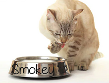 Load image into Gallery viewer, Pet Food Bowl Label | Dog bowl Label | Cat Bowl Label