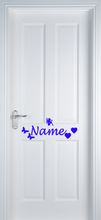 Load image into Gallery viewer, Vinyl Name Door Label