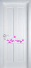 Load image into Gallery viewer, Vinyl Name Door Label