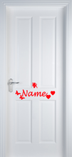 Load image into Gallery viewer, Vinyl Name Door Label
