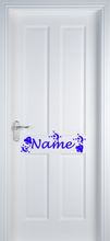 Load image into Gallery viewer, Vinyl Name Door Label