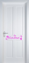 Load image into Gallery viewer, Vinyl Name Door Label