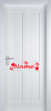Load image into Gallery viewer, Vinyl Name Door Label
