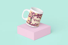 Load image into Gallery viewer, Personalised Cherry Blossom Mug