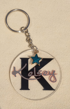 Load image into Gallery viewer, Acrylic Name Key Ring