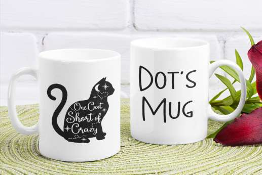 Purrsonalised Mug: Tailored Cat Design Just for You | Crazy Cat Custom Mug
