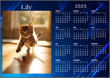 Load image into Gallery viewer, Custom Photo 2025 Magnetic Calendar | for Portrait Photos
