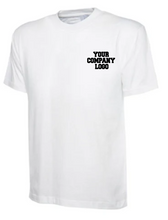 Load image into Gallery viewer, Custom T-Shirt with Business Logo – Front &amp; Back Personalisation
