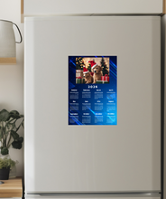 Load image into Gallery viewer, Custom Photo 2026 Magnetic Calendar | for Landscape Photos
