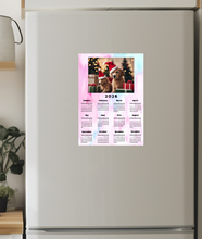 Load image into Gallery viewer, Custom Photo 2026 Magnetic Calendar | for Landscape Photos
