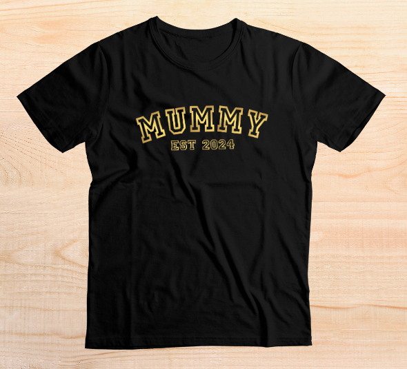 Mummy Est (year) T-Shirt | Daddy Est (year) T-Shirt