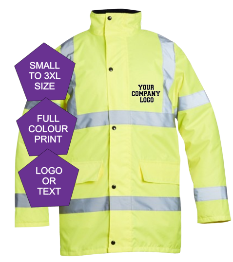 Portwest Hi-Vis Traffic Jacket – Waterproof, Reflective Safety Outerwear