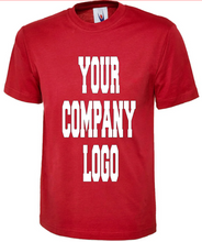 Load image into Gallery viewer, Custom T-Shirt with Business Logo – Front &amp; Back Personalisation
