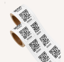Load image into Gallery viewer, QR Code Car Window Sticker – 5" &amp; 10" Sizes
