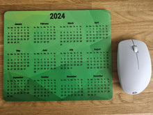 Load image into Gallery viewer, 2024 Calendar Mouse Mat | 2024 Calendar Mouse Pad
