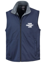 Load image into Gallery viewer, Personalised Bodywarmer with Custom Business Logo – Front &amp; Back Print
