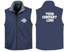 Load image into Gallery viewer, Personalised Bodywarmer with Custom Business Logo – Front &amp; Back Print
