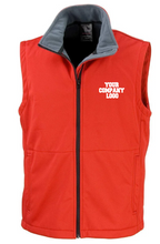Load image into Gallery viewer, Personalised Bodywarmer with Custom Business Logo – Front &amp; Back Print
