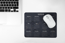 Load image into Gallery viewer, 2026 Calendar Mouse Mat | 2026 Calendar Mouse Pad
