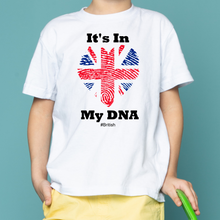 Load image into Gallery viewer, It&#39;s In My DNA Fingerprint Heart Design T-Shirt
