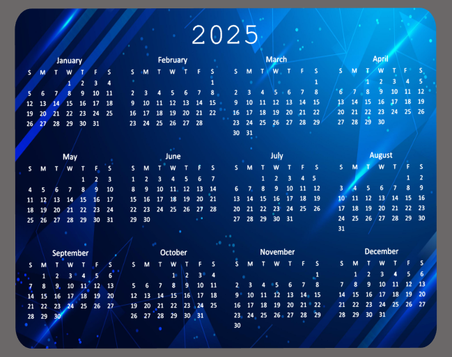 2025 Calendar Mouse Mat | 2025 Calendar Mouse Pad – Our Print Shop 2025-calendar-mouse-mat-2025-calendar-mouse-pad-our-print-shop