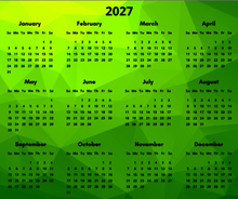 Load image into Gallery viewer, 2027 Calendar Mouse Mat | 2027 Calendar Mouse Pad (Copy)
