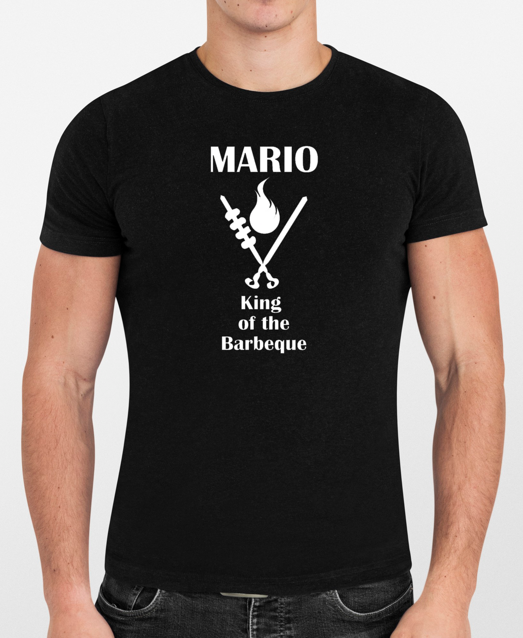 Personalised King of the BBQ T-Shirt