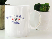 Load image into Gallery viewer, Fathers Day Mug | Worlds Best Father | Worlds Best Dad | Worlds Best Daddy
