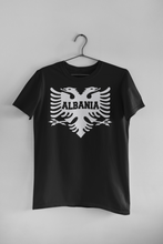 Load image into Gallery viewer, Albanian eagle with Albania text on the middle (Man T-Shirt)
