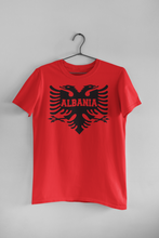 Load image into Gallery viewer, Albanian eagle with Albania text on the middle (Man T-Shirt)
