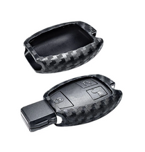 Load image into Gallery viewer, Carbon Fiber Key Cover for Mercedes Megane 2 Mercedes w204 w203 w177 w176 w213
