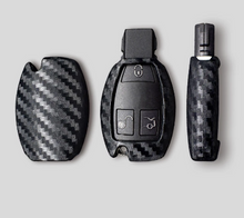 Load image into Gallery viewer, Carbon Fiber Key Cover for Mercedes Megane 2 Mercedes w204 w203 w177 w176 w213
