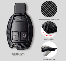 Load image into Gallery viewer, Carbon Fiber Key Cover for Mercedes Megane 2 Mercedes w204 w203 w177 w176 w213
