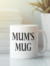 Load image into Gallery viewer, Dad&#39;s Mug|Mum&#39;s Mug|Grandad&#39;s Mug| Grandma&#39;s Mug
