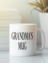 Load image into Gallery viewer, Dad&#39;s Mug|Mum&#39;s Mug|Grandad&#39;s Mug| Grandma&#39;s Mug
