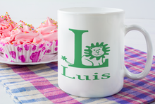 Load image into Gallery viewer, Personalised Children&#39;s Initial Mug
