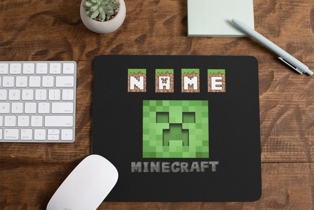 Personalised Minecraft Mouse Mat | Minecraft Mouse Pad