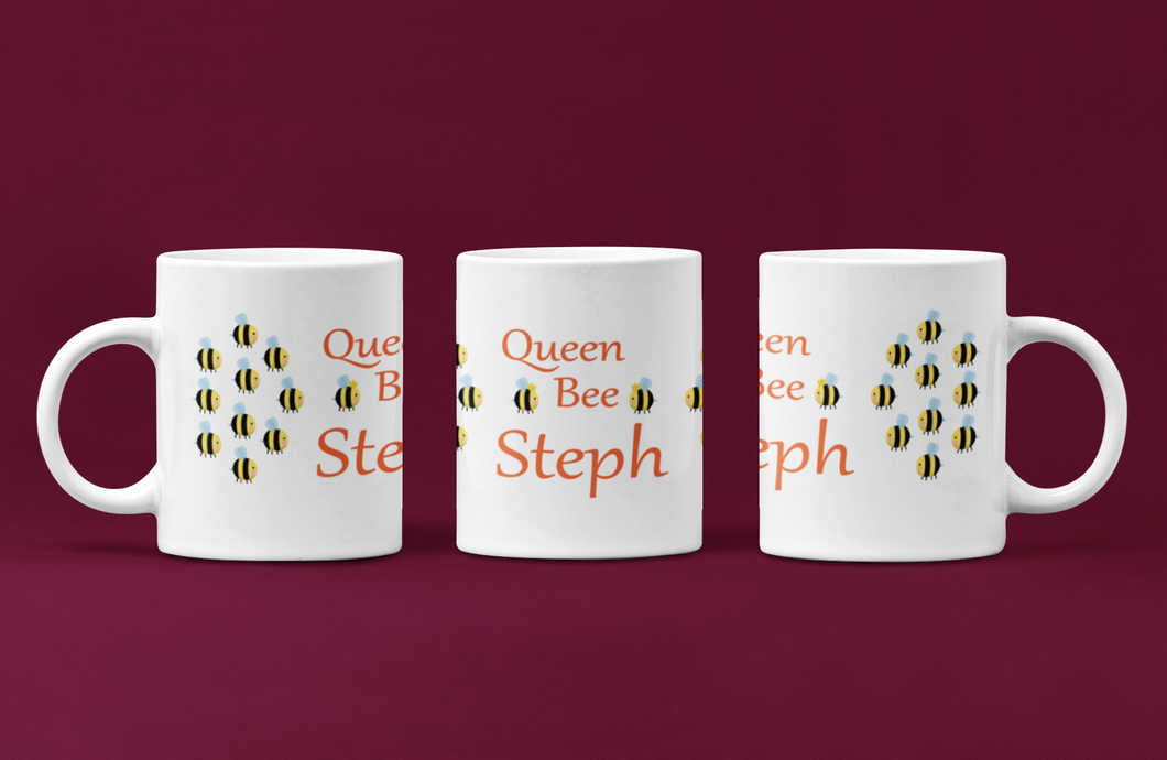 Queen Bee Mug | Personalised Queen Bee Mug