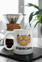 Load image into Gallery viewer, Personalised Tiger&#39;s Head Mug
