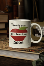 Load image into Gallery viewer, Personalised &#39;Thankyou&#39; teacher mug
