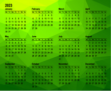Load image into Gallery viewer, 2023 Calendar Mouse Mat | 2023 Calendar Mouse Pad

