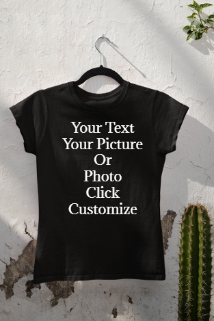 Personalise your T-shirt make it yours Women T-shirt Black