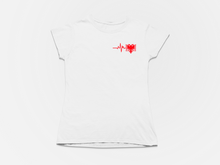 Load image into Gallery viewer, Heart Beat Albania T-shirt Women&#39;s

