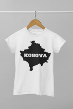 Load image into Gallery viewer, Kosova  map T- shirt with Kosova text on the middle ( Men&#39;s T-shirt )
