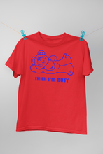 Load image into Gallery viewer, Shhh I&#39;m Busy (Man T-shirt)
