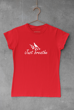 Load image into Gallery viewer, Just breathe t-shirt ( women selection )
